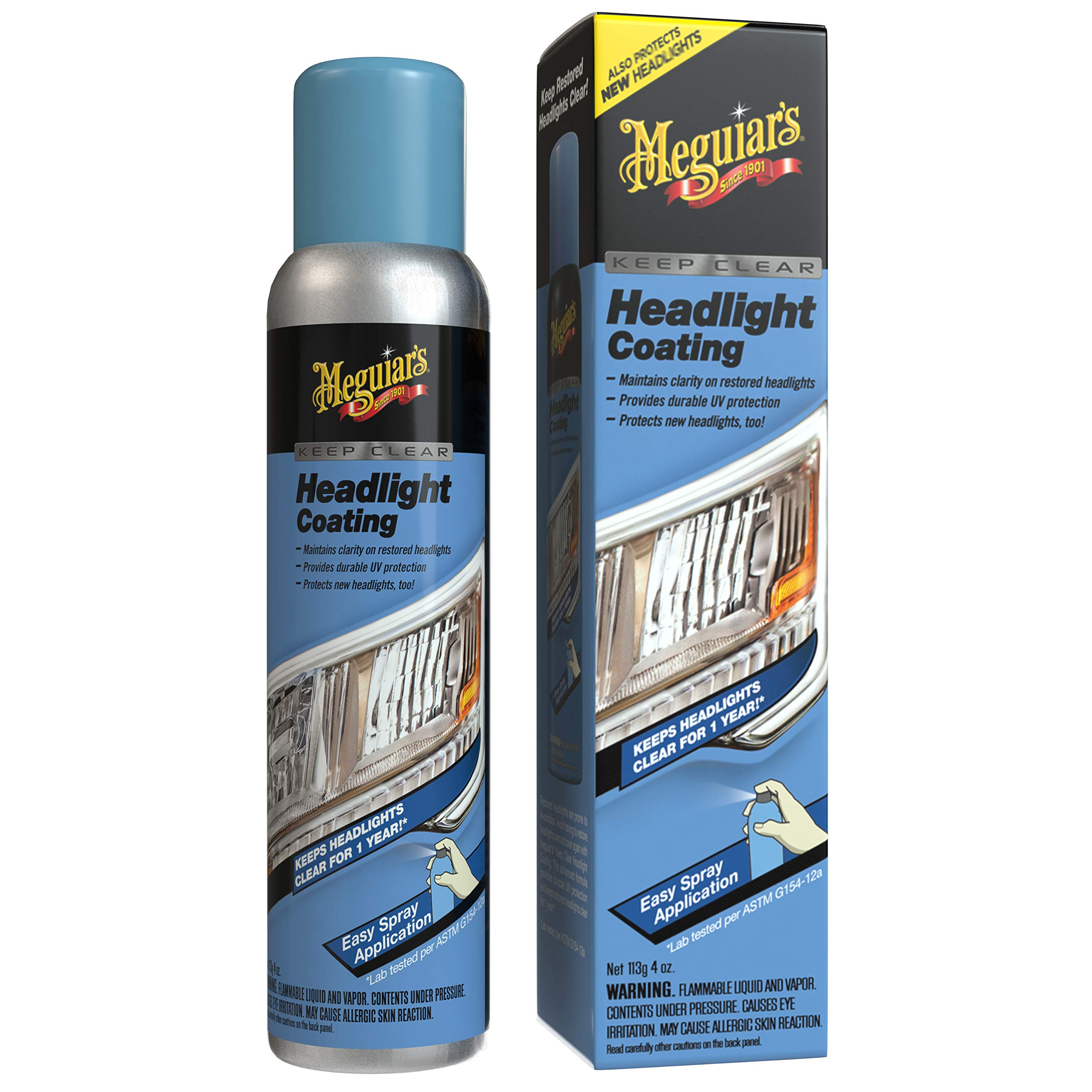 Meguiar's G17804 Keep Clear Headlight Coating, 1 Pack Buy Online in