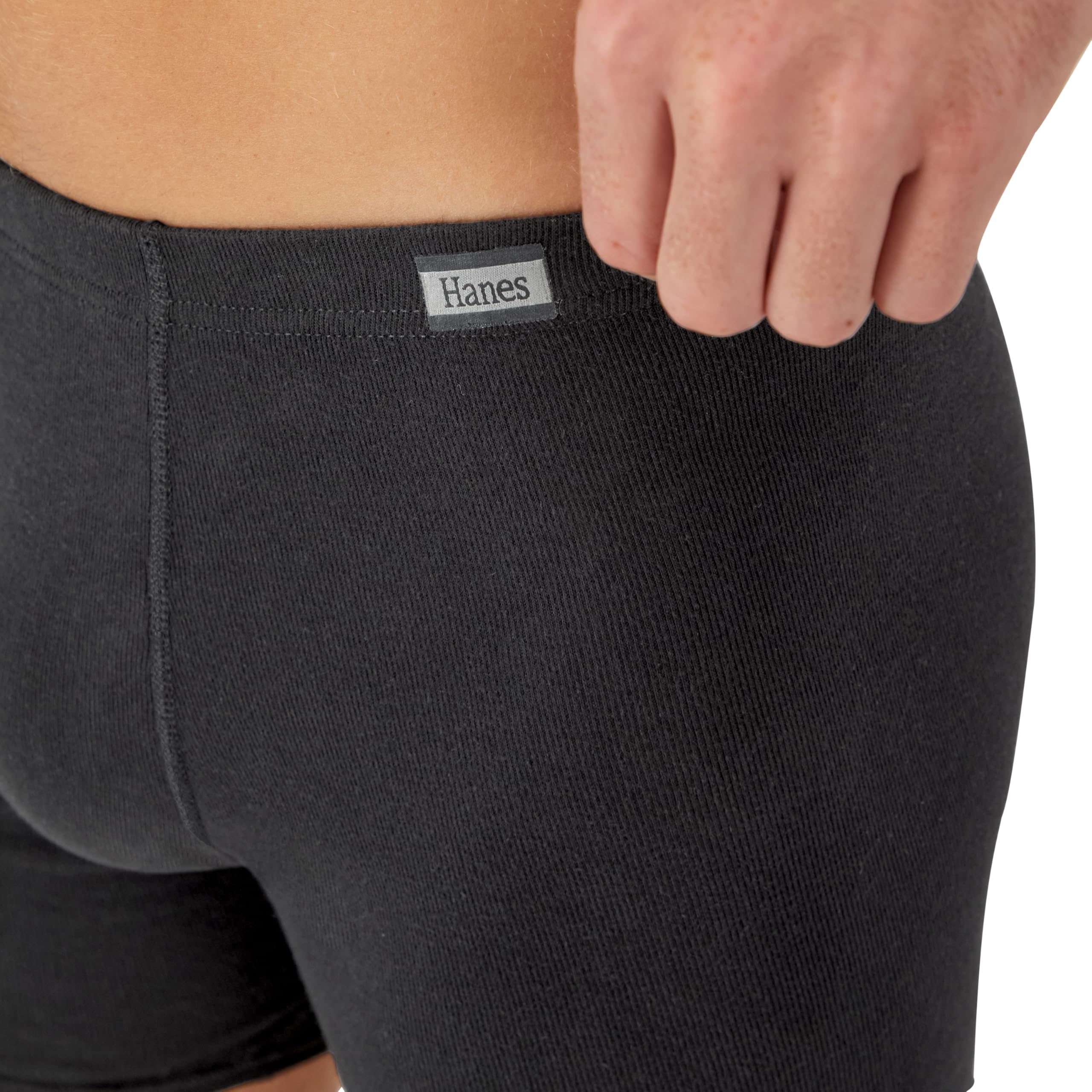 Hanes Men's Underwear Boxer Briefs Pack, Moisture-wicking Underwear for Men, Breathable, Cool & Breathable Cotton