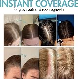Hair Genetics Root Touch Up Dark Brown Concealer for Grey Roots Eyebrows view 3