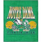 Notre Dame Fighting Irish NCAA Football Fan Silk Touch Throw Blanket 50x60 inches