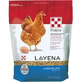 Purina Layena | Nutritionally Complete Layer Hen Feed Pellets | 10 Pound (10 lb) Bag