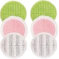 Electric Mop Pads - Replacement Electric Cleaning Pads for G700 & P700 Mop 6.5 inch Cleaning & Waxing Pads(6 Pack)