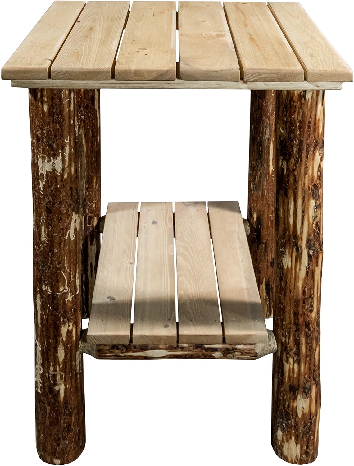 Best Montana Woodworks Glacier Country Collection End Table, Exterior Finish