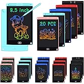 20 Pack 8.5 Inch LCD Writing Tablet for Kids, Reusable Drawing & Writing Board, Classroom Bulk Set for School, Home, Party, Lightweight Erasable Doodle Board for Boys Girls