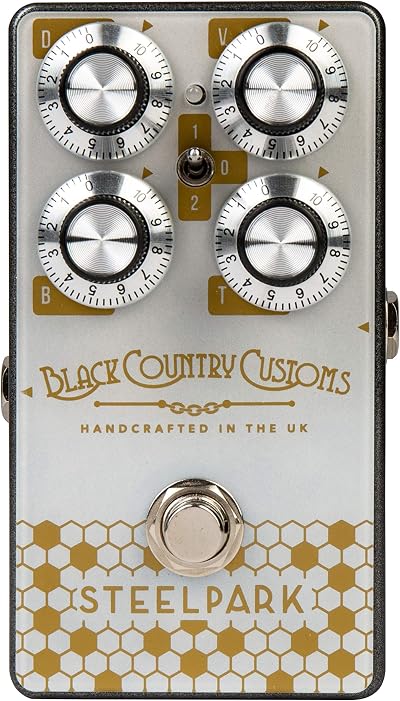 Laney Black Country Customs Steelpark Boutique Effect Pedal Boost
