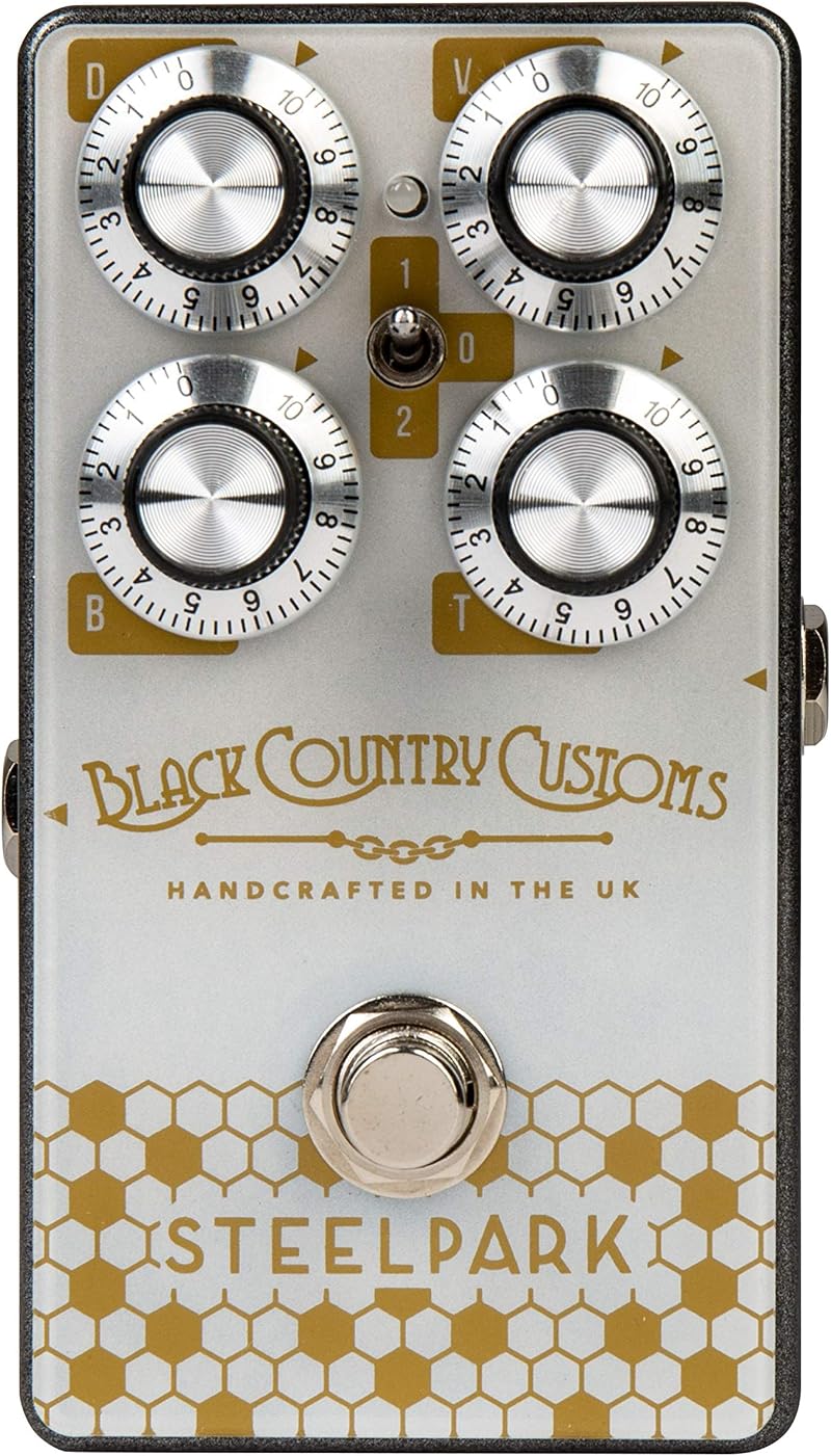 Laney Black Country Customs Steelpark Boutique Effect Pedal Boost