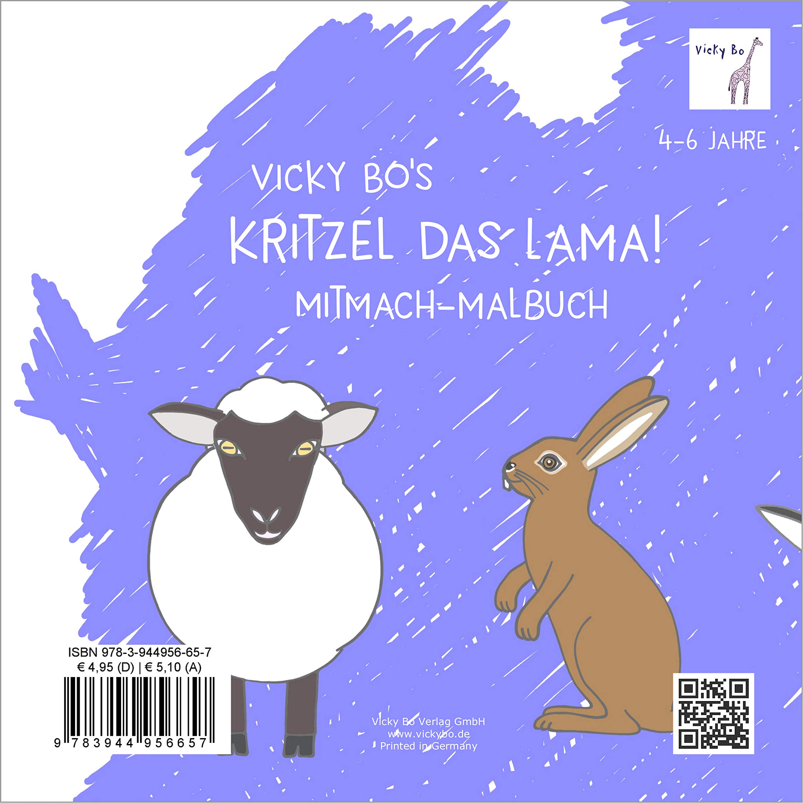 Kritzel Das Lama Mitmach Malbuch 4 6 Jahre Schutteln Pusten Malen Amazon De Vicky Bo Vicky Bos Malbucher Fur Kinder Bucher Von Vicky Bo Bucher