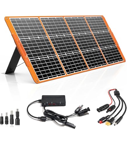 Amazon.com : ELECAENTA 200W Portable Solar Panel, 25% High