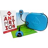 HUE Animation Studio: Complete Stop Motion Kit (Camera, Software, Book) for Windows/macOS (Blue) with Carry Case
