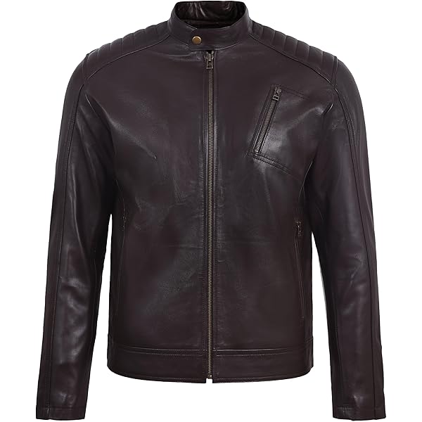 Carrie CH Hoxton Speed' Men's Real Leather Jacket 100% Lambskin