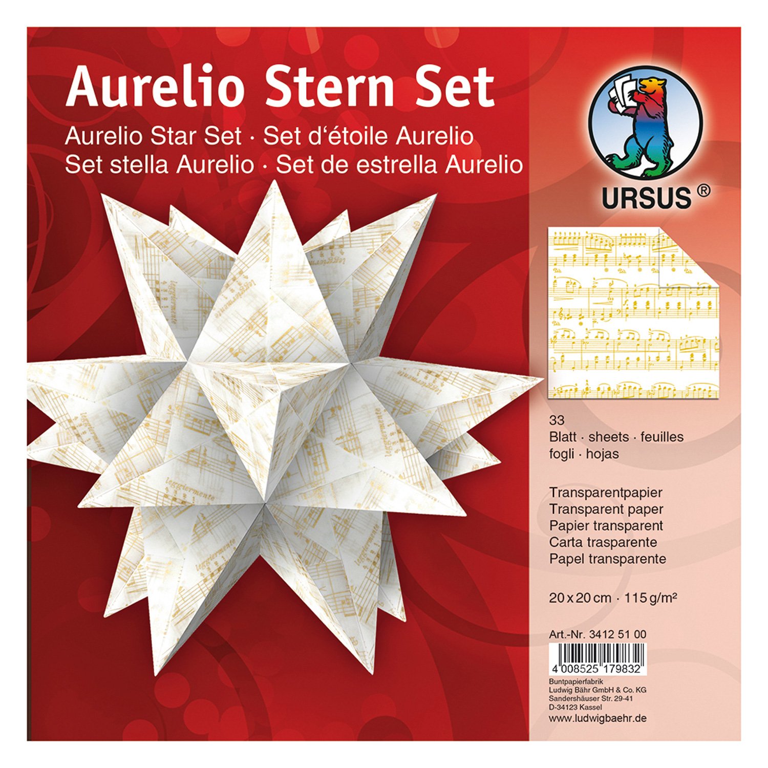 Ursus Aurelio Star Folding Sheets