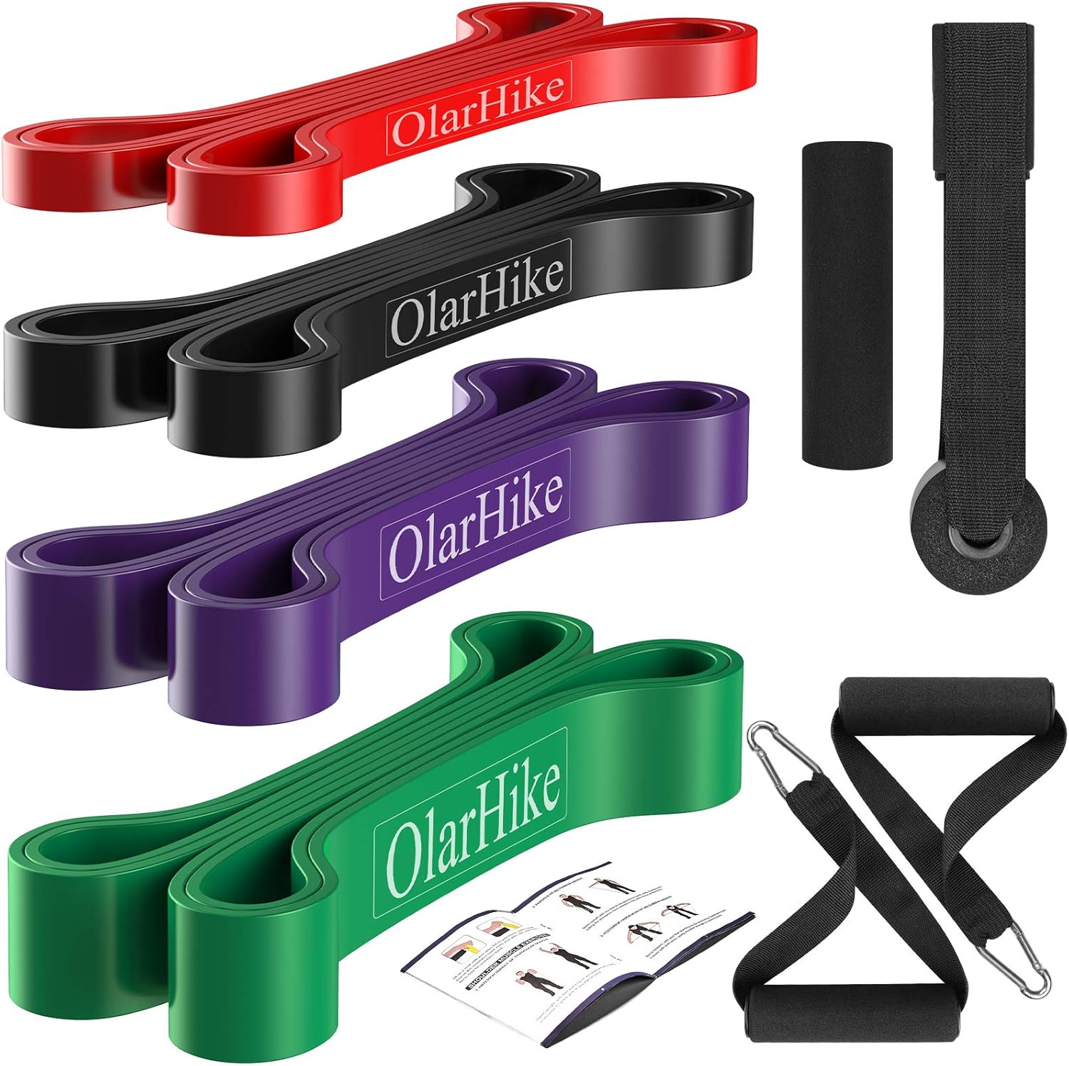 Resistance Bands, Pull Up Bands Set for Working Out, Exercise Bands and Workout Bands for Men & Women : Sports & Outdoors