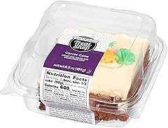 Our Specialty Carrot Cake Cream Cheese Icing Sweet Snacks, Snack Cake Slice