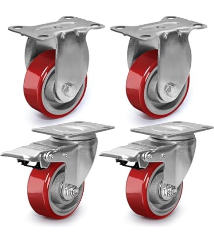 AvoDovA 100 Pezzi Anelli Solidi Da Pesca, Pesca Girelle Con Oschettone