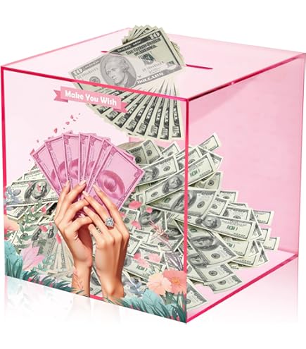まる　100Days Saving Challenge Box　ハートクマ Amazon.com: 10000 Savings Challenge Box, Money Saver Box 10k