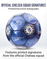 Hy-Pro Chelsea F.C. Signature Football Size 5 Metallic Officially Licensed view 4