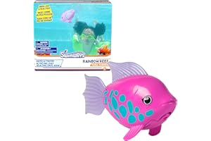SwimWays Rainbow Reef Fish Toy, Kids Swimming Accessories & Water Toys, Learn to Swim Pool Toys for Kids Ages 5 & Up, Batteries Included, Tuna Turner