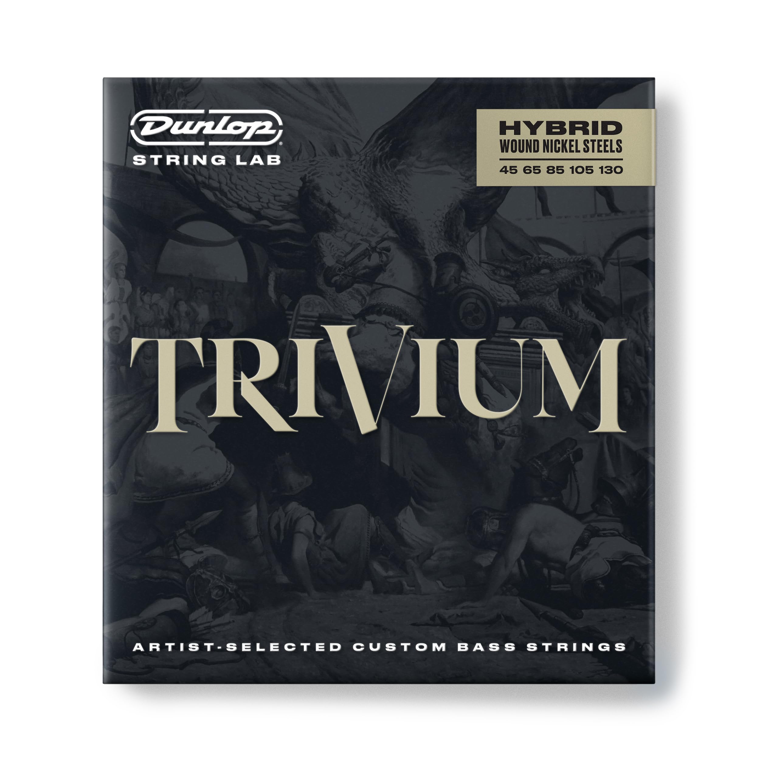 JIM DUNLOP Dunlop TVMSB45130 Trivium Hybrid Nickel Wound Bass Strings - .045-.130, 5-string
