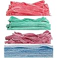 HolanDeli Assorted Sour Belts Candy, 1 Pound Bag. Sour Green Apple, Sour Strawberry, Sour Wild Cherry, Sour Blue Berry.