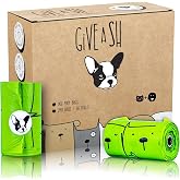 Dog Poop Bags - T&Uuml;V Austria OK compost HOME certified - 240 (16 Rolls) | T&Uuml;V Austria OK compost HOME certified*; extra thick; leakproof; unscented; easy to open and tear; 10% of profits to Soi Dog
