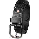 Dickies mens Industrial Strength Leather Belt &ndash; Workwear, Durable, Reinforced, Heavyweight