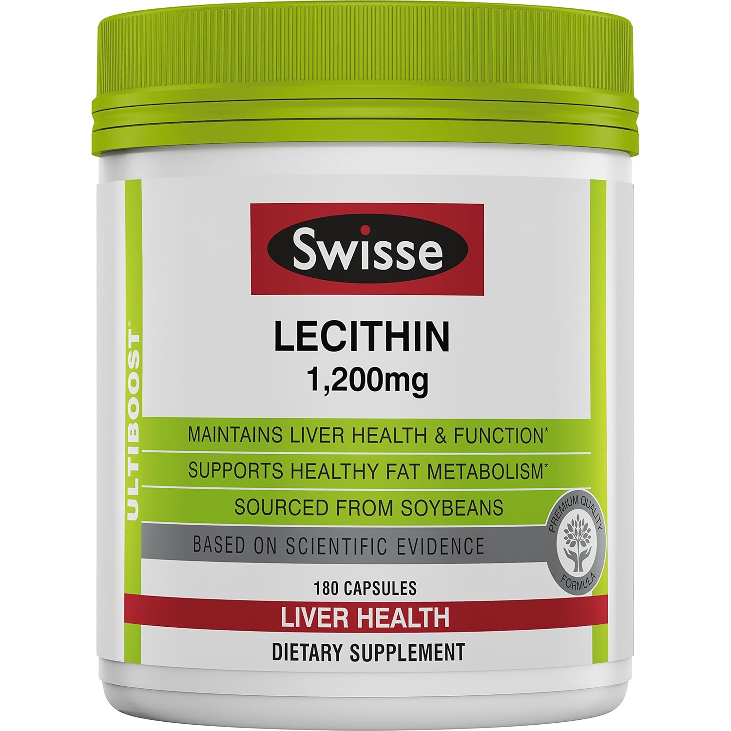 Swisse Ultiboost Lecithin Supplement Supports Liver Health, Cell