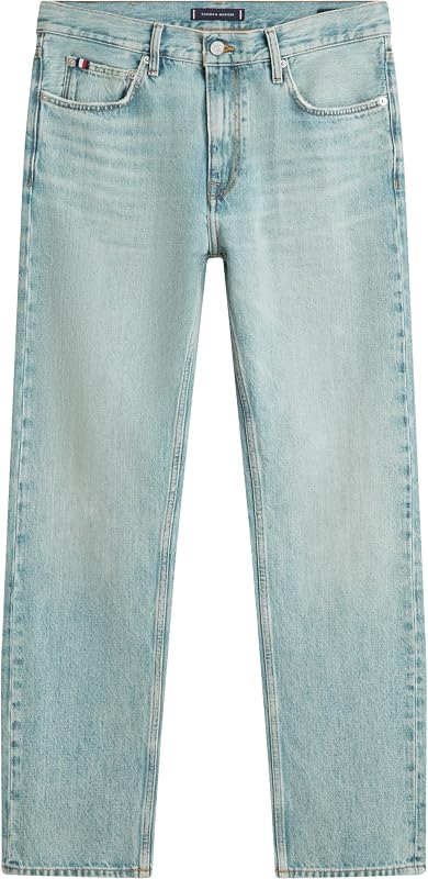 Uomo Jeans Regular Straight Dover in Cotone, Blu (Maxwell Blue), 30W/34L
