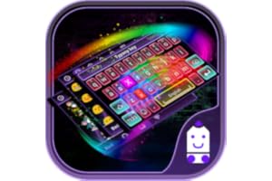 Rainbow Neon Theme&Emoji Keyboard
