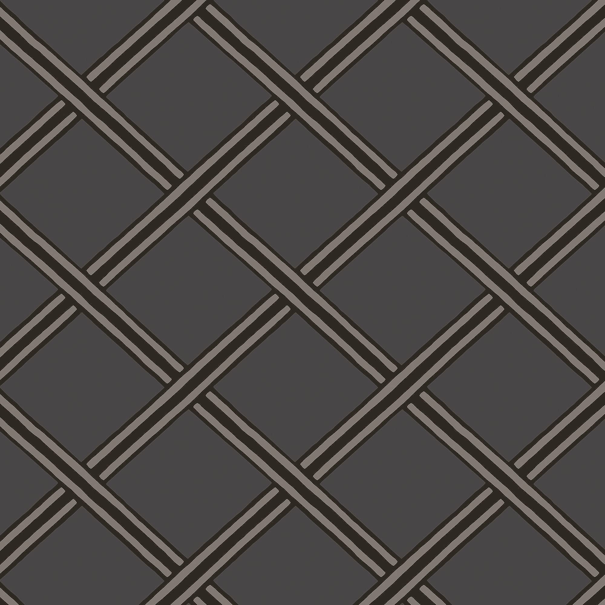 Galerie BO23034 Luxe Braid Wallpaper, Dark Grey, 10.05m x 53cm
