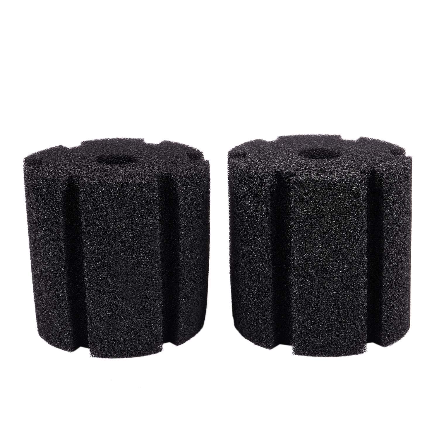 RESFNSE 2x Replacement Sponge Filter for XY-380 Black
