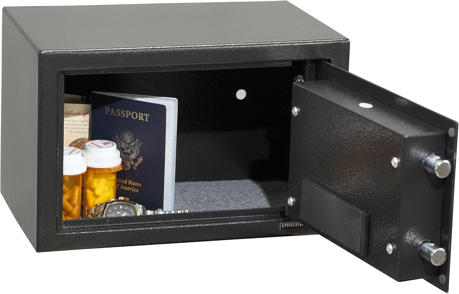 Honeywell Safes & Door Locks - 5101 Steel Security Safe with Hotel-Style Digital Lock, 0.27-Cubic Feet, Black - Cabinet Style Safes - 