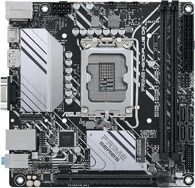 ASUS PRIME H610I-PLUS D4 Mini ITX Motherboard LGA 1700 PCIe 4.0 DDR4 USB 3.2