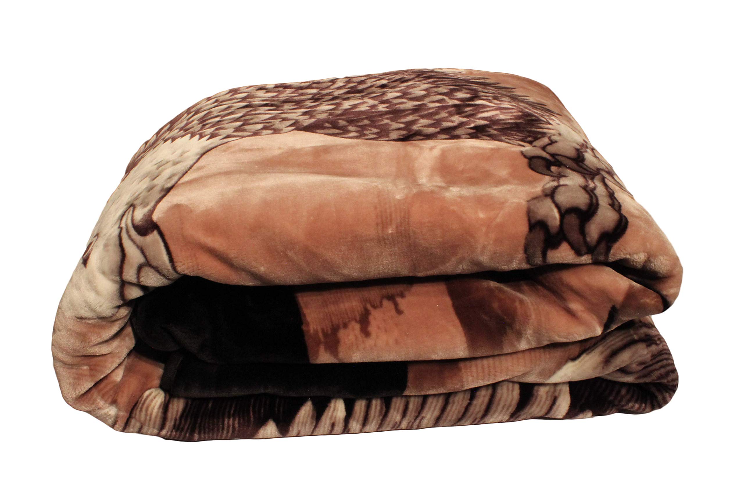 Solaron King Flying Eagle Korean Mink Blanket blk Buy Online in UAE