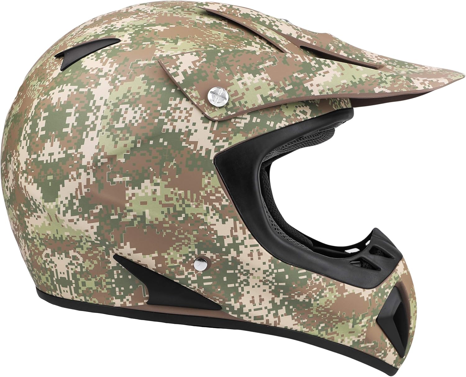 camo motocross helmet
