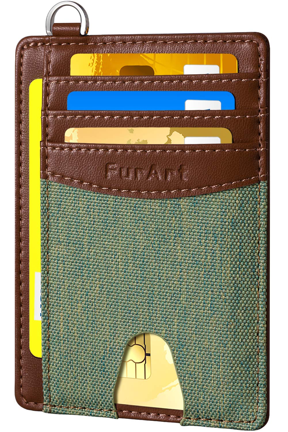 Credit Card Holder Wallet, Slim RFID Blocking Minimalist Women's Card Wallet