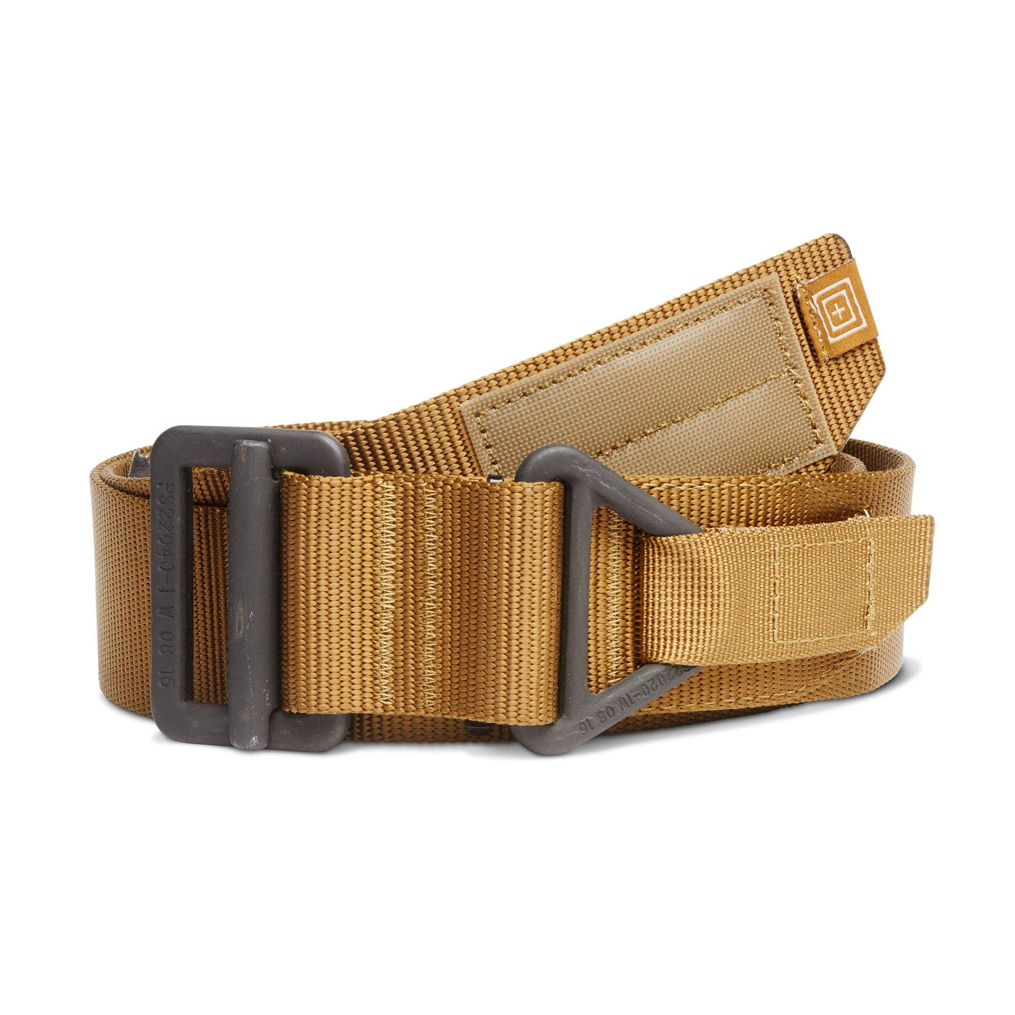 5.11 Tactical Men's Alta Belt, 1.75 Inches Wide, Nylon Webbing, Style 59538, Coyote, 4X-Large