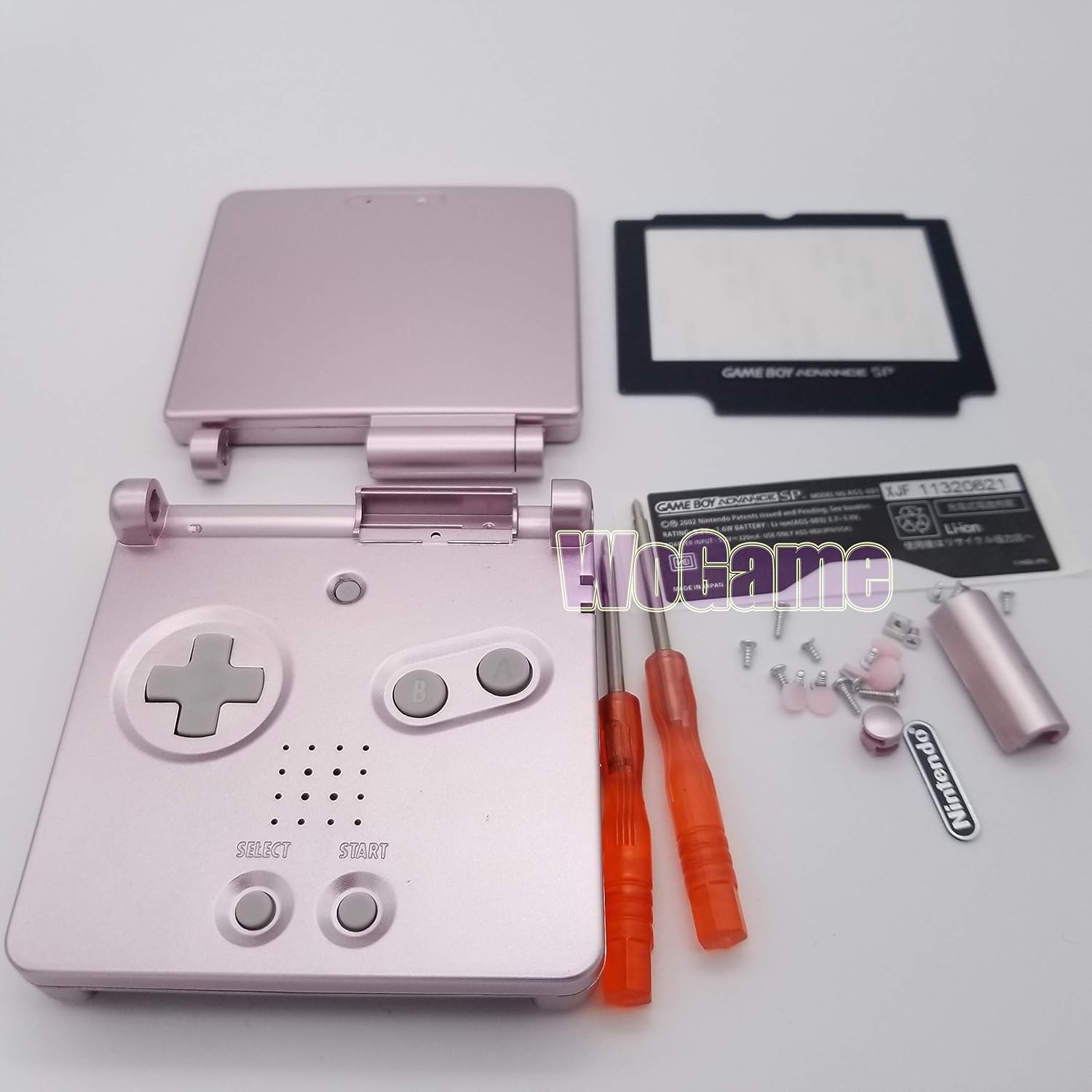 gameboy advance sp case replacement