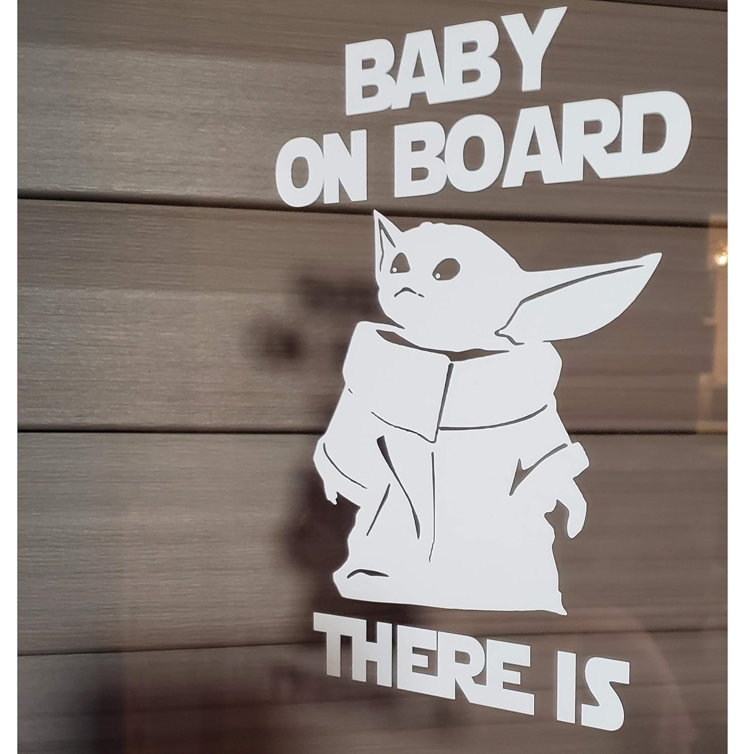 Yoda Baby on Board There is/Star Wars The Mandalorian