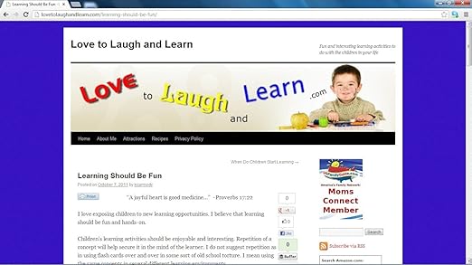 laugh and learn website