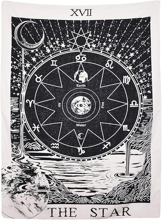 Amazon.de: Tapisserie Tarot amknn Tapisserie Tapisserie Wandbehang