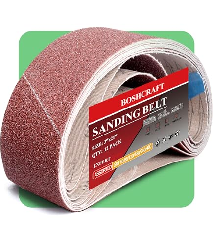 Lot De 50 Bandes Abrasives 3M 60426 - Grain P320, Oxyde D'aluminium, 1/2 X 48 Pouces