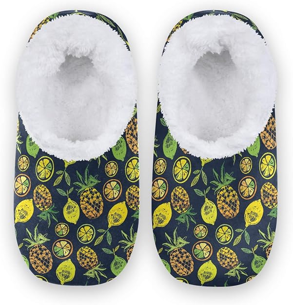 women's closed back house slippers