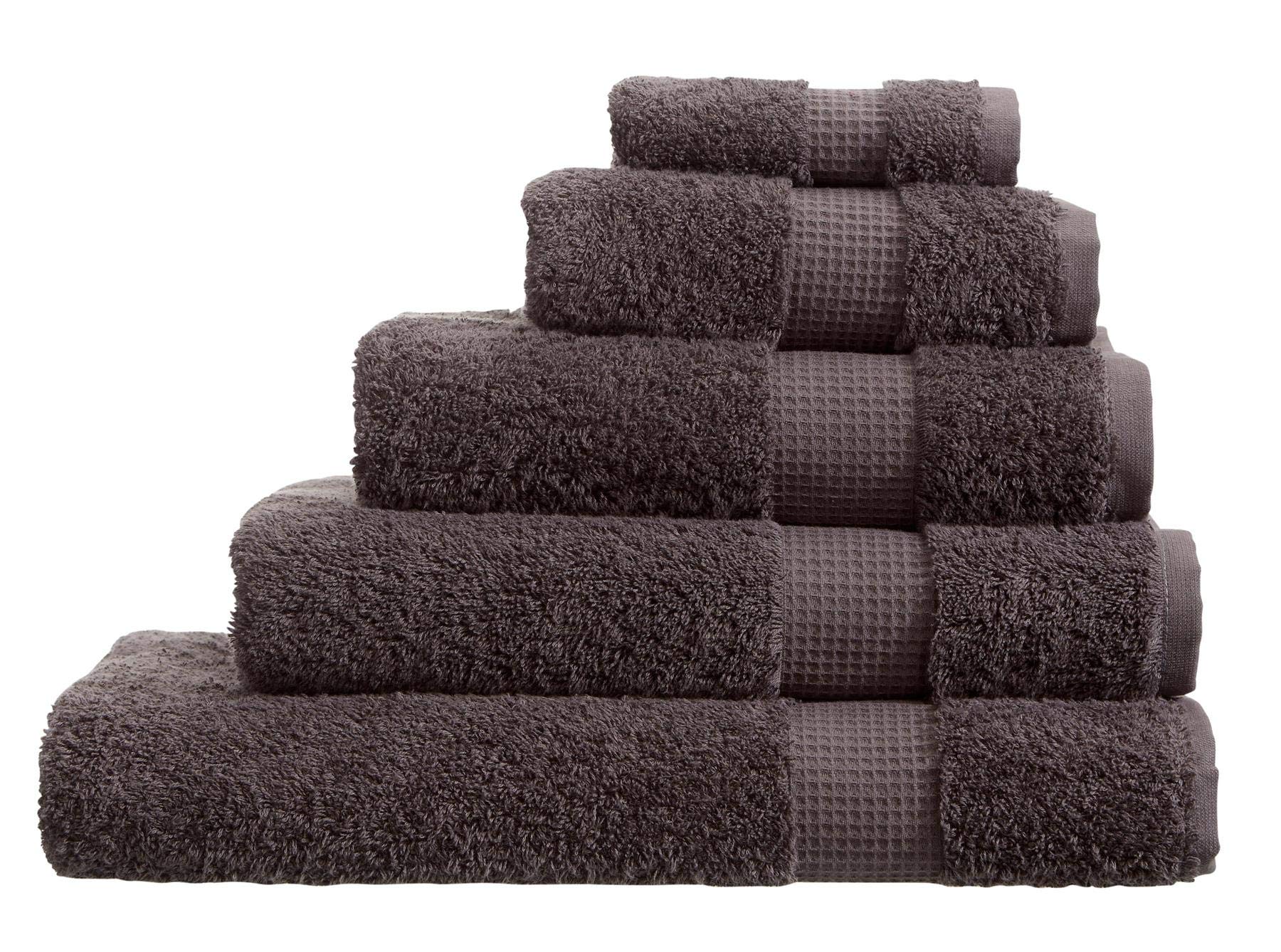 Olivia Rocco Egyptian Cotton Towels, Luxe Collection Towel 700 GSM, Bath Sheet Charcoal