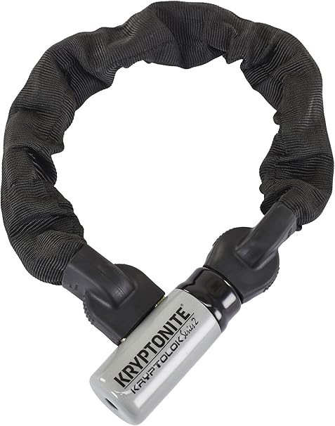 kryptonite evolution mini integrated 10mm chain bicycle lock