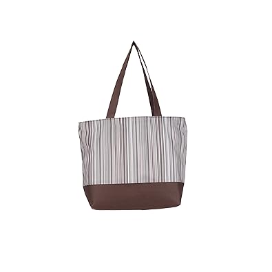 Valentines Gift for Her Waanii Womens Tote Bag (Brown) - WNI959