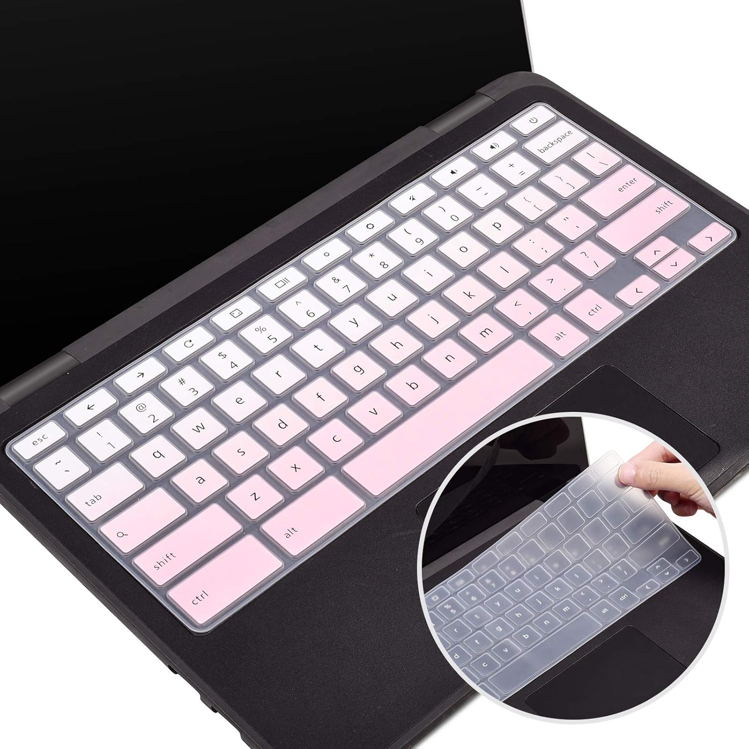 Accessories Silicone Keyboard Skin For Dell Chromebook 13 3380 Mint Clear For Dell Chromebook 11 31 Keyboard Cover Dell Chromebook 11 3100 3180 31 5190 3181 C3181 P22t Dell Chromebook Accessories Electronics Huyquanhoa Vn