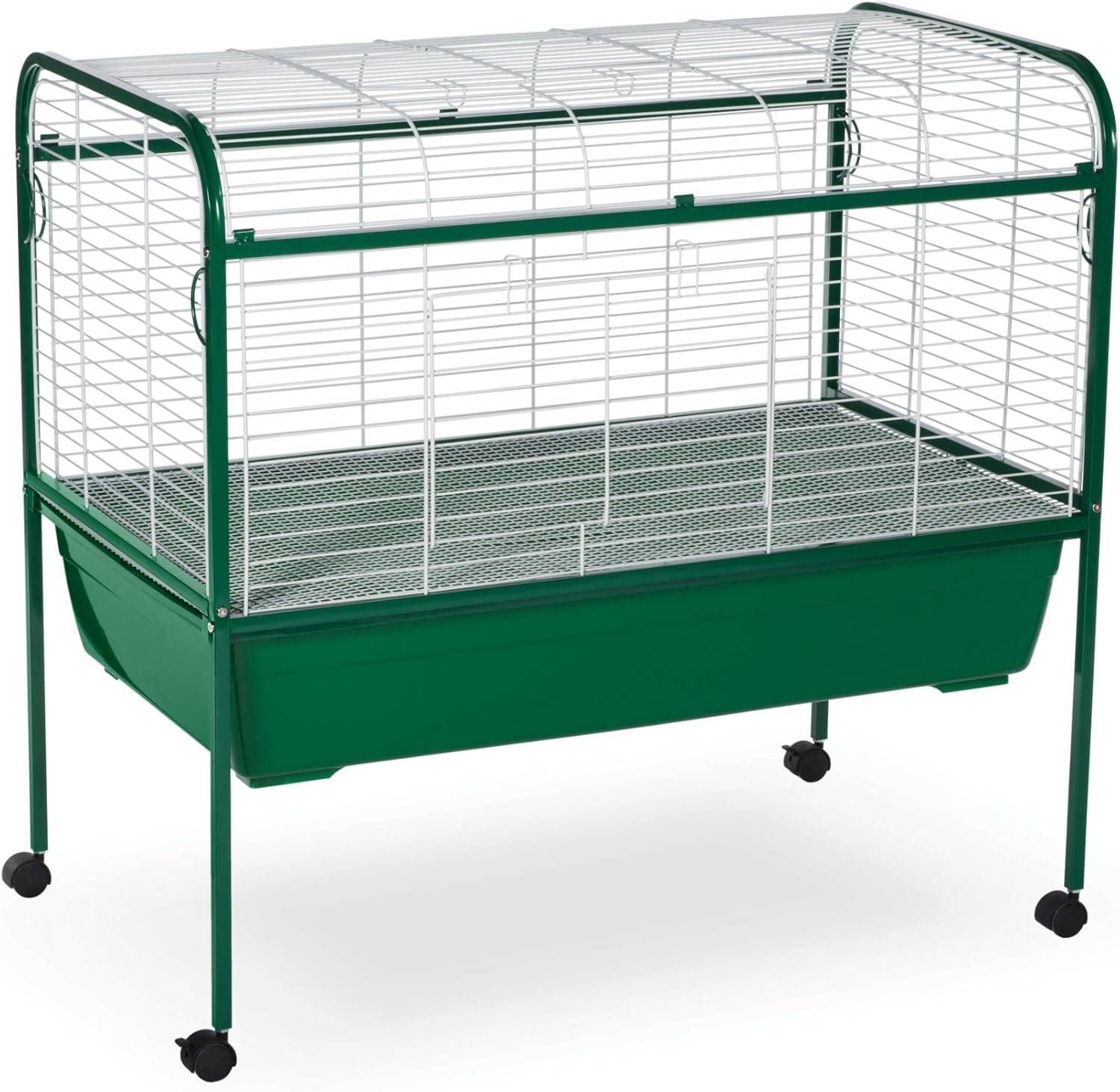 Prevue Pet Products Small Animal Cage with Stand 520 Green and White