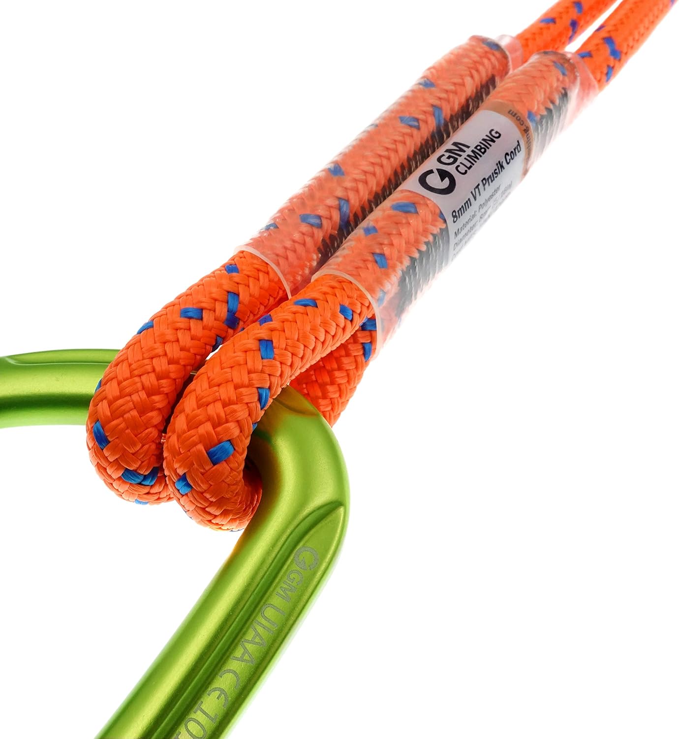 GM CLIMBING 8mm (5/16") Prusik Swen Eye-to-Eye Pre-Sewn 45 inch : Sports & Outdoors