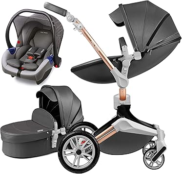 hot mom poussette combinée