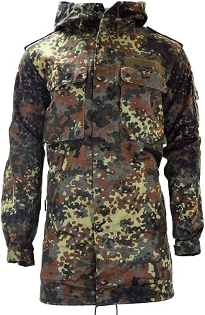 Chaquetas Parka Casaca Militar Alemana Camo Rain Talla Xl vmarchese.com